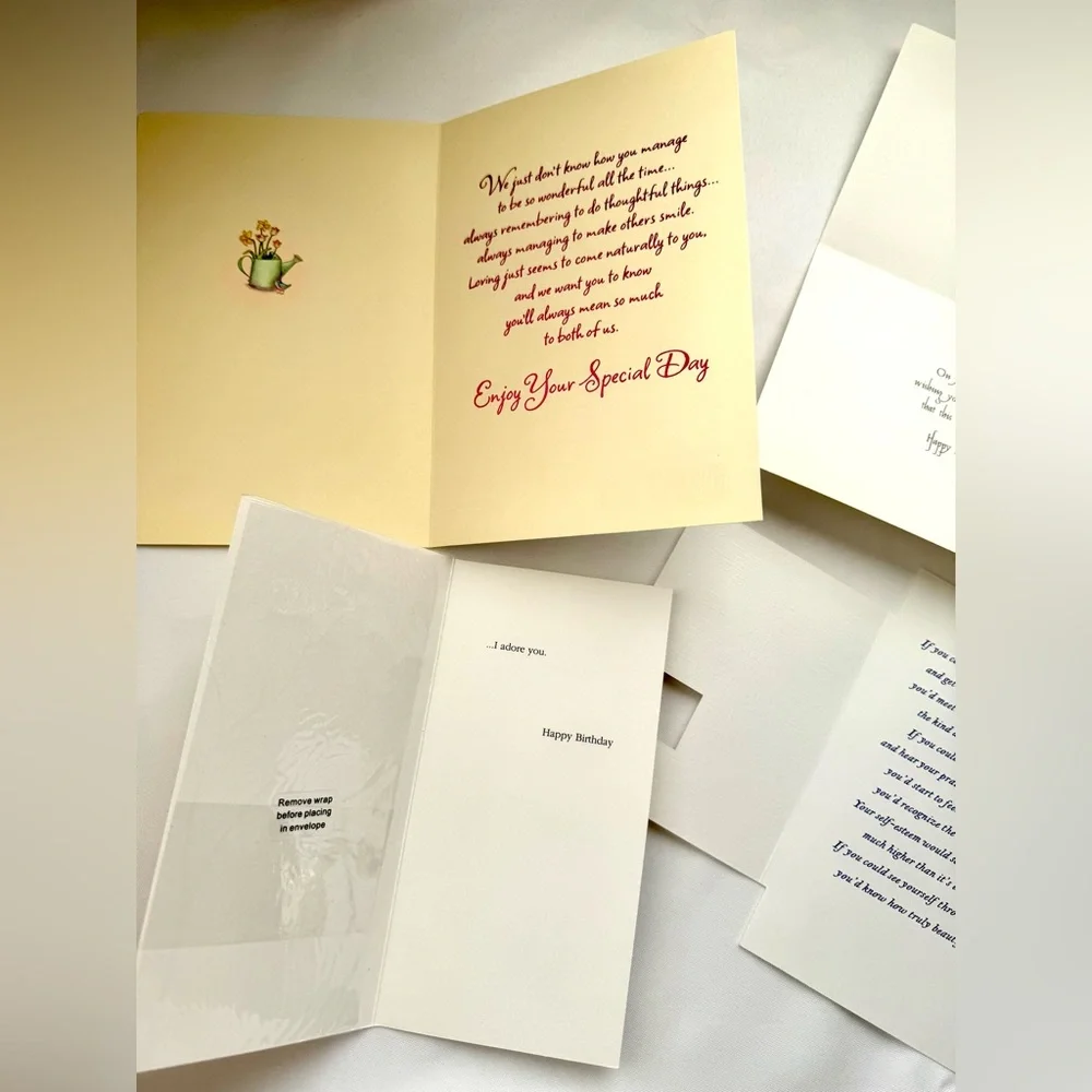 Assorted greeting cards birthday encouragement Mother’s Day